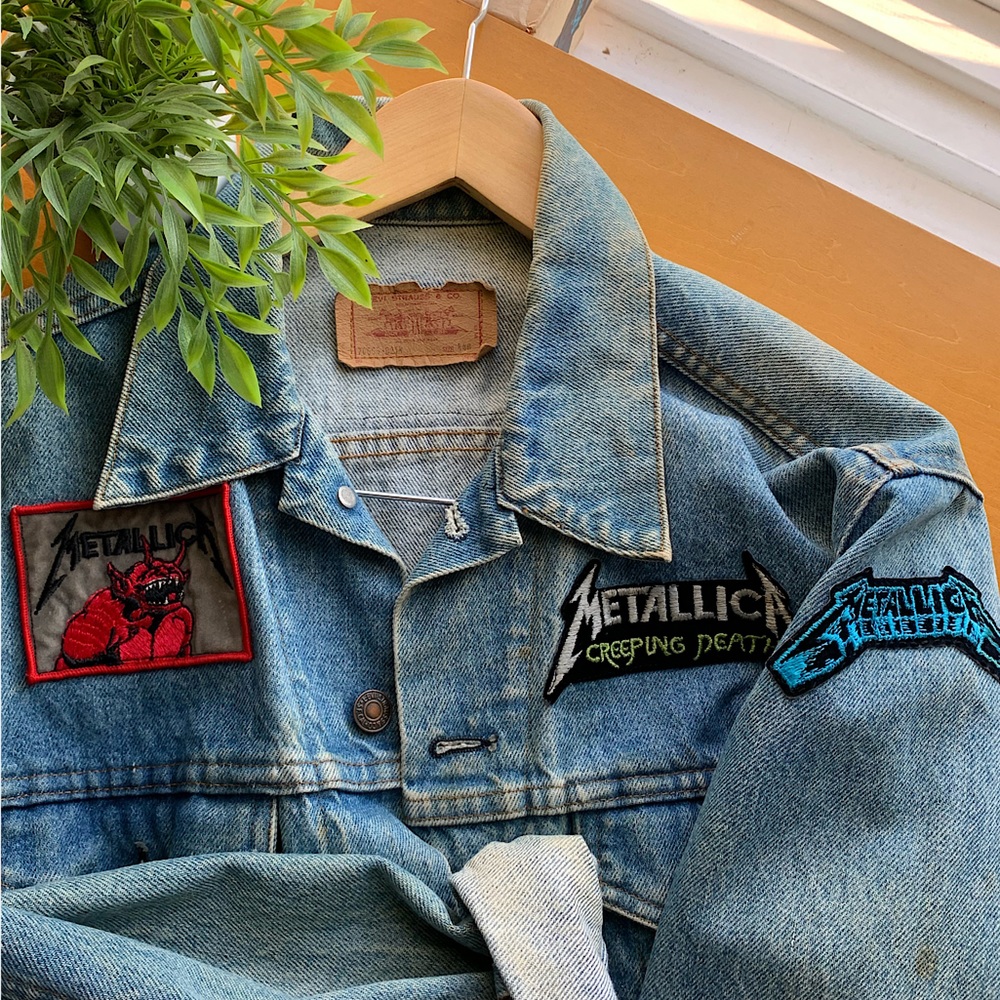 Vintage Metallica Jean Jacket